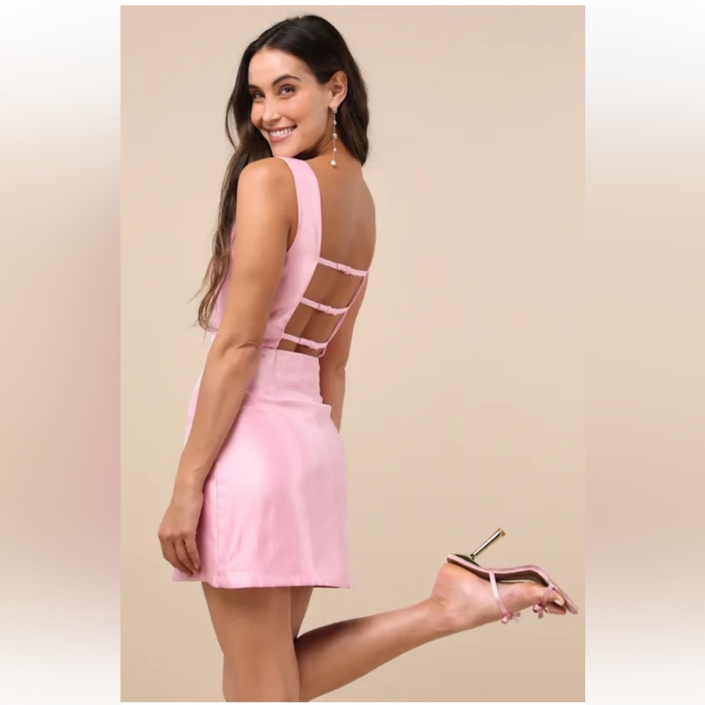 Lulus Dress XS Formal Pink